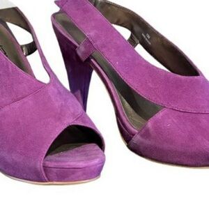 Moda Spana Quinton Peep Toe Slingback size 7